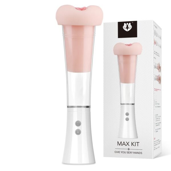 Vibruojantis masturbatorius ,,Max kit“